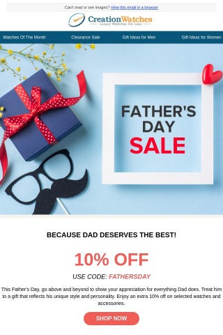 Father's Day Mega Sale - Ending Soon!!