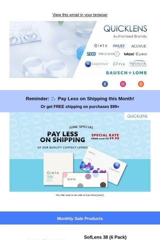 Reminder! ✈️ Pay less on Shipping this Month!