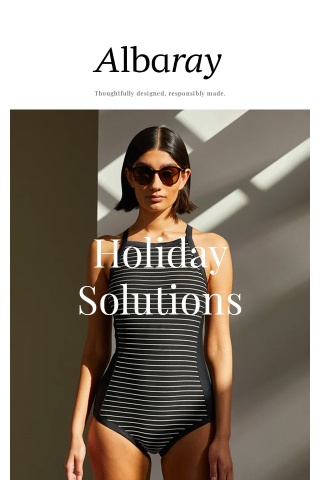 Holiday Solutions | The Packing Edit