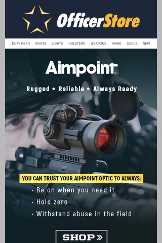 Aimpoint: Rugged Red Dots
