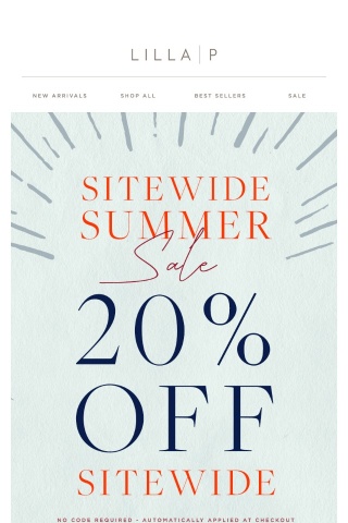 Perfect Summer Dresses, Now 20% Off