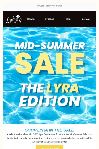 Mid-Summer Sale: LYRA EDITION 🧡