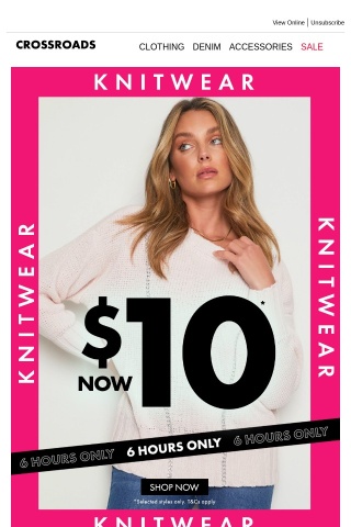 The Knit List 😍 Knitwear Now $10