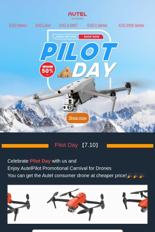 💥 Pilot Day Welcome you, meet carnival!