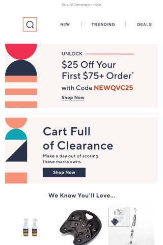 Clearance Wows, Inside