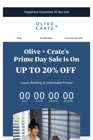 Prime Day Sale Starts Now - UP TO 20% OFF