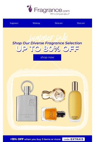 Shop Our Diverse Fragrance Selection 🥰
