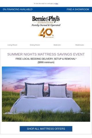 🌇 REWARD YOURSELF with Summer Nights Mattress Savings! 🌇
