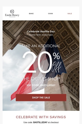 EARLY ACCESS: Bastille Day SALE ON SALE !!️