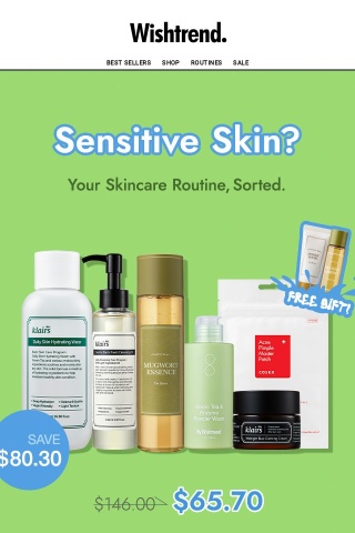 Shout out to Team Sensitive! SAVE $80.3🤩