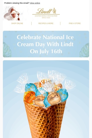 Get the inside scoop with LINDOR Truffles this National Ice Cream Day. 🍦