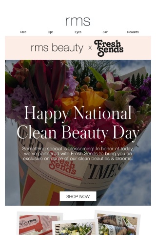 Happy National Clean Beauty Day 💐