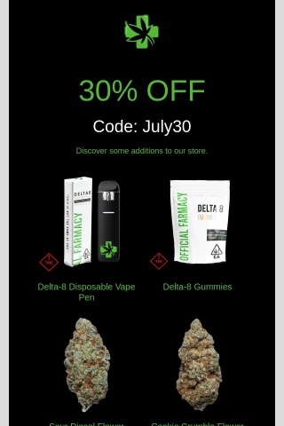 Copy of 30% Off Legal THC!