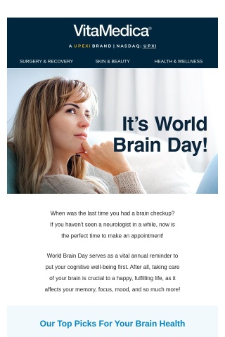 Celebrate World Brain Day With Us! 🧠