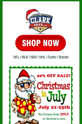 🎅 Christmas in July SALE | 20% OFF