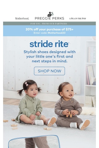 20% Off Shoes for Baby 👟