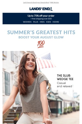 Summer’s Greatest Hits - 75% off Ends Today!