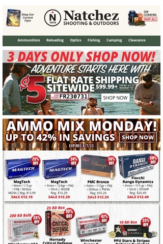 Up to 42% Off Ammo Mix Monday!