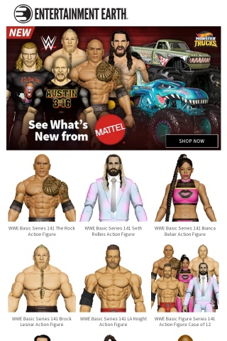 Heads Up! New Mattel WWE and Monster Trucks! 😍