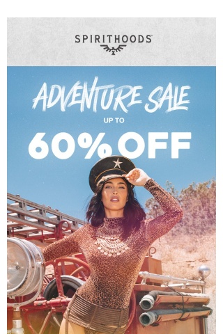 The Adventure Sale is LIVE 🏜️