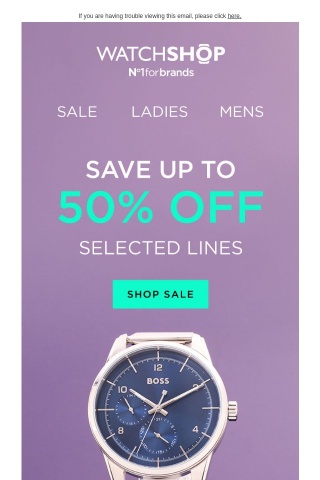 SALE 🚨| Shop up to 50% off designer brands!