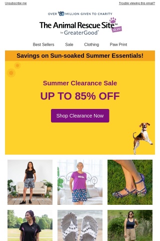 💥 Summer Clothing Blowout - Up To 85% Off!
