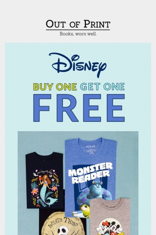 Final Hours - Buy 1, Get 1 Free Disney 🎊