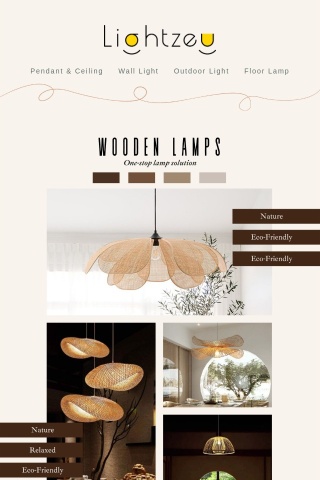 Wooden Lighting--2️⃣0️⃣% OFF Sitewide Sale!