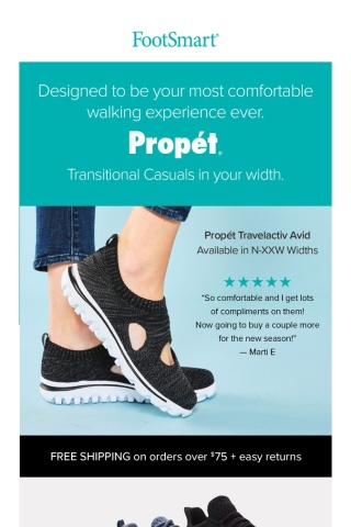 Comfort from the moment you step in them - Propét