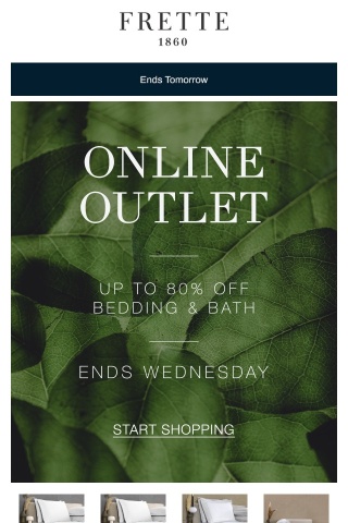 Online Outlet | Up To 80% Off Ends Tomorrow