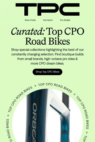 Road Bikes Curated: Rare Finds, Hot Items, and Pro Builds