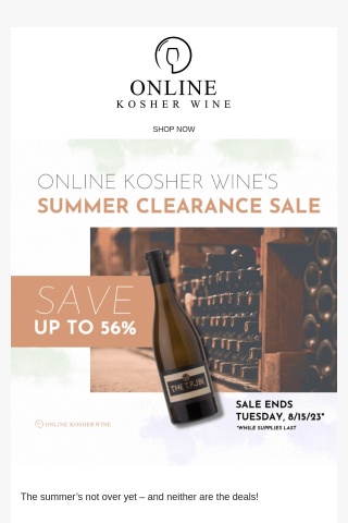 Unbeatable Summer Clearence Savings on 90 Rated Wines This Summer