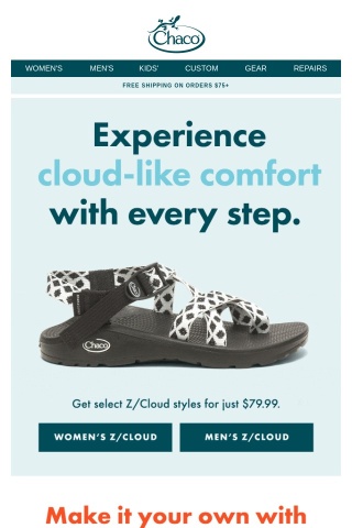 Cloud-like comfort (for less) ☁️