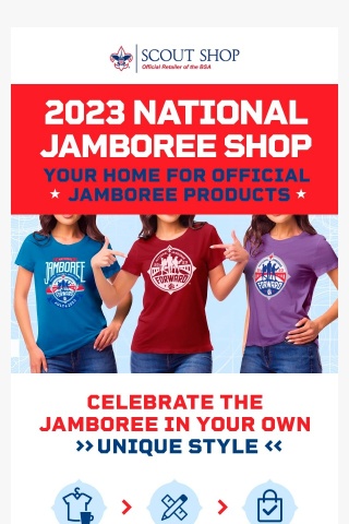 New Jamboree Gear—Create Your Own Unique Style