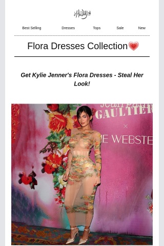 Steal Kylie's Flora Dresses 💗