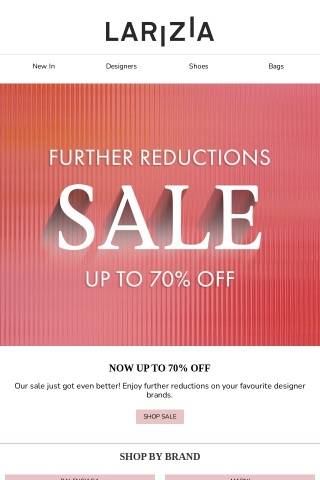 SALE: FURTHER REDUCTIONS