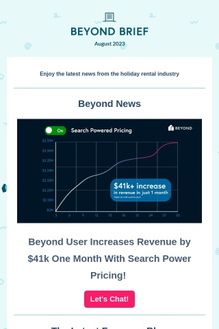 The last STR news: How a Beyond Customer Boosted Revenue by $41k One Month 🍾