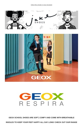 Geox School Shoes!