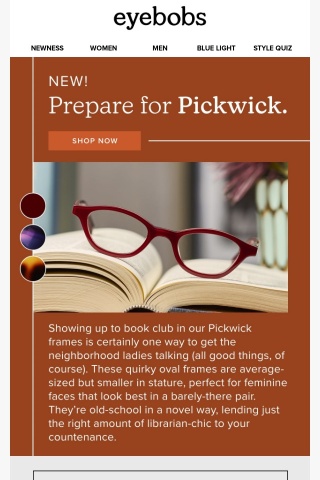 ✨NEW Pickwick frames✨