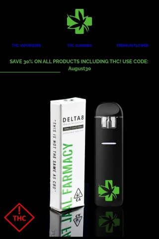 30% Off THC Products!
