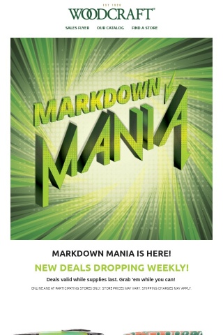 Markdown Mania Monday Has Returned!