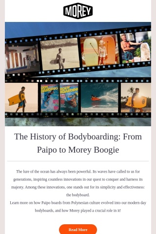 Paipo to Morey Boogie: The Evolution of Bodyboarding