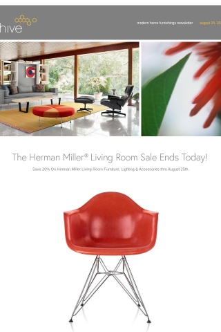 The Herman Miller 20% Off Sale Ends Tonight !