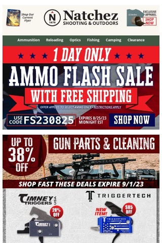 Up to 38% Off Gun Parts & Cleaning!