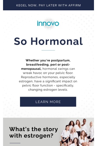 Yes, Hormones Affect Your Pelvic Floor!
