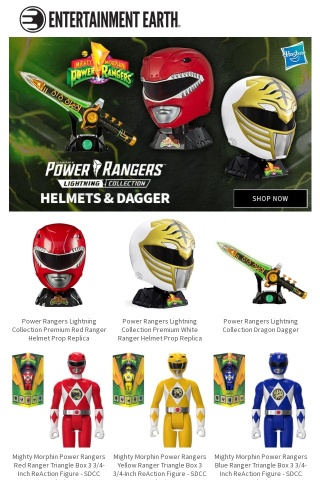 ⚡ Power Rangers Lightning Collection - Order Now!