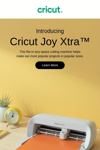 NEW! 🎉 Announcing Cricut Joy XtraTM 🎉