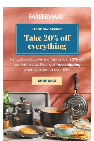 Labor Day Savings is here!