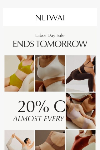 20% Off (Almost) Everything.