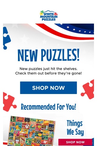 Did someone say new puzzles?